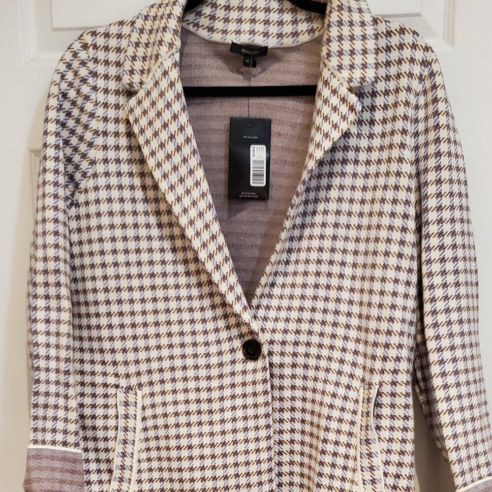 Women's RW & Co Flannel Jacket